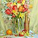 Oil painting still life Spring, Pictures, Rossosh,  Фото №1