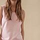 Pinky cashmere t shirt, Tanks, Moscow,  Фото №1