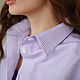Shirt Cotton Oversize loose boyfriend Blue White Lilac. Shirts. mozaika-rus. My Livemaster. Фото №5