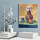  STILL LIFE OIL JUG. Pictures. orlovaalla. Online shopping on My Livemaster.  Фото №2