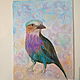 An oil painting of a bird with a character. Pictures. Pictures for the soul. My Livemaster. Фото №4