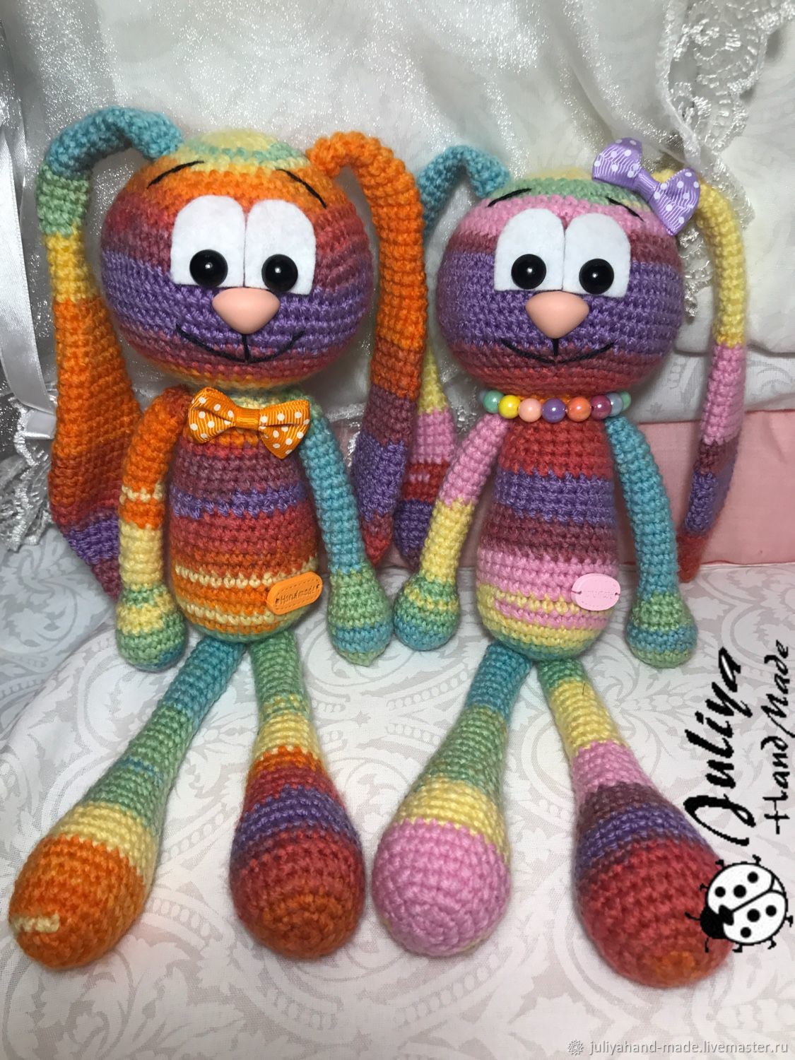 Радужные зайчики в интернет-магазине на Ярмарке Мастеров | Мягкие ...