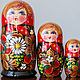 Matreshka 5 places. Dolls1. Russian souvenir. My Livemaster. Фото №4