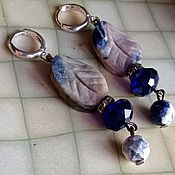 Украшения handmade. Livemaster - original item Lapis Lazuli Earrings. Handmade.