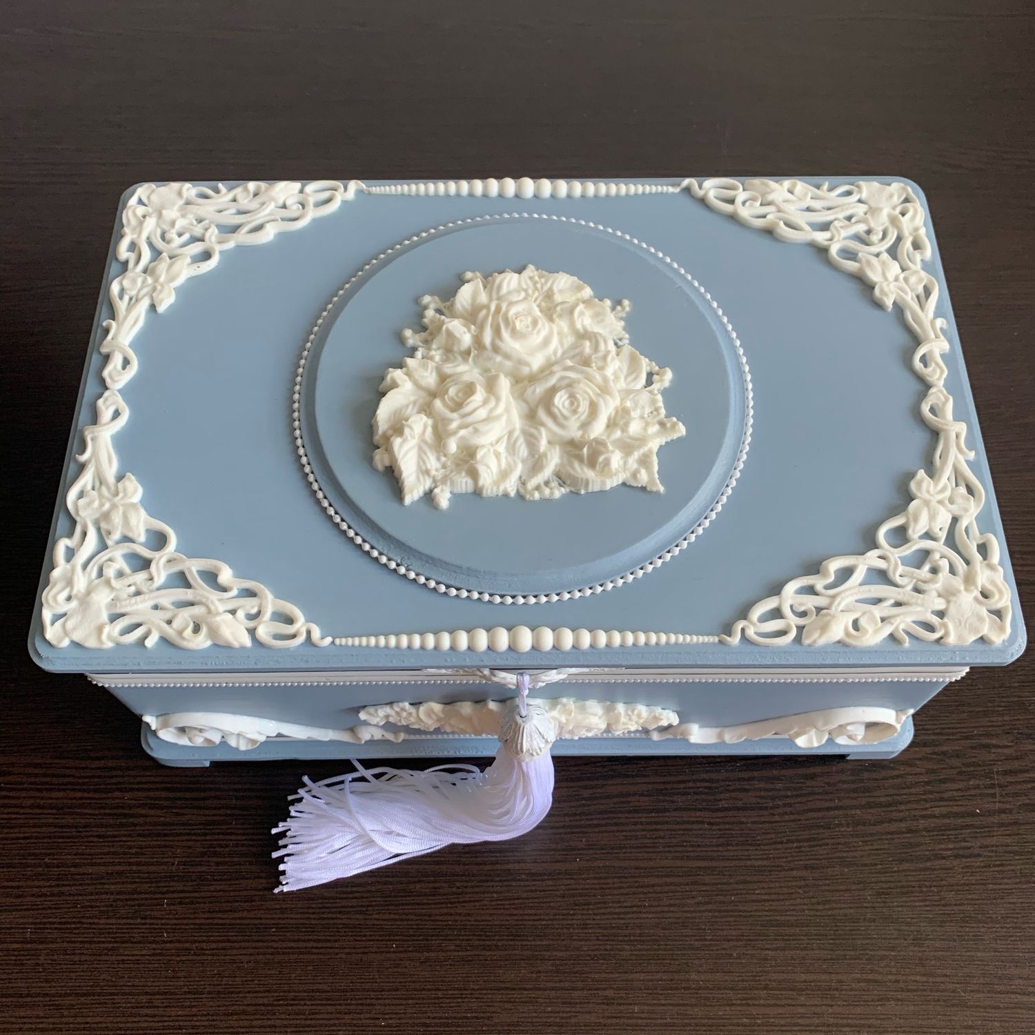 Большая шкатулка для украшений Веджвуд в интернет-магазине Ярмарка ...