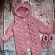 Jumpsuit for newborns 3-6 months, Overall for children, Stupino,  Фото №1