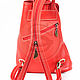 Backpack leather Venice red. Backpacks. Russian leather Guild. My Livemaster. Фото №4
