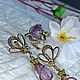 Order Blooming Lilac Berries. kamniurala. Livemaster. . Jewelry Sets Фото №3