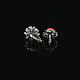 Earrings Silver 'fireworks'with corals. Earrings. M_yuvelir. Online shopping on My Livemaster.  Фото №2