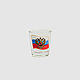 Order Glass glass 'Russia' 1 piece 50 ml S18. ART OF SIBERIA. Livemaster. . Shot Glasses Фото №3