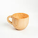 Order Wooden cedar mug for drinks 350 ml. C68. ART OF SIBERIA. Livemaster. . Water Glasses Фото №3