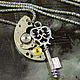Steampunk 'Gear' pendant(watch movement chain, pendant). Subculture decorations. Neformal-World. My Livemaster. Фото №4