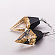 Order Earrings 'Gold' crystal. greenwood44. Livemaster. . Earrings Фото №3