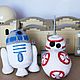 Мк Дроид R2D2 крючком. Схемы вязания. Oleksi. Интернет-магазин Ярмарка Мастеров.  Фото №2