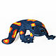 The toy guardian is a Salamander, out of felt, charm. Amulet. izergil. My Livemaster. Фото №5