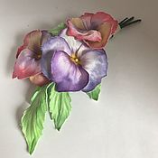 Цветы и флористика handmade. Livemaster - original item Flowers: brooch 