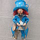 Textile doll 'the mad Hatter', Stuffed Toys, Chrysostom,  Фото №1