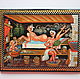 lacquer box with the author's painting 'the Bath'. Souvenirs3. Palekh (AnnaKosach). Online shopping on My Livemaster.  Фото №2
