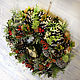 Gifts: Christmas wreath ' the Color of joy'. Wreaths. Zuli. My Livemaster. Фото №5