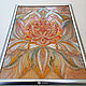 Magic Lotus stained glass painting. Stained glass. veronika-suvorova-art. My Livemaster. Фото №4