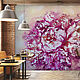 Painting abstract peony. Huge relief peony in the interior, Pictures, Moscow,  Фото №1