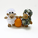 Knitted toy Lamb. Stuffed Toys. From Siberia with love. Online shopping on My Livemaster.  Фото №2