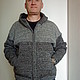 Knitted woolen jacket for men 'Autumn', Mens outerwear, Ekaterinburg,  Фото №1