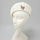 Order hats: Straw takes. Color white. Exclusive HATS. LANA ANISIMOVA.. Livemaster. . Hats1 Фото №3