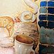  ' Still life in a provençal style'. Panels. Ceramics and painting (kypasyatina). My Livemaster. Фото №4