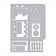 Набор ножей для создания домика (упаковки) House Favor Box от Sizzix. Инструменты для скрапбукинга. Barbariska-art. Ярмарка Мастеров.  Фото №4