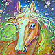 Picture of a horse 'Rose Petals'. Pictures. Multicolor Gallery. My Livemaster. Фото №4