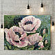 Oil painting on canvas "Pink Poppies", Pictures, Moscow,  Фото №1