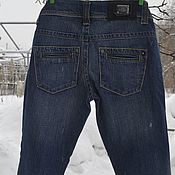 Винтаж handmade. Livemaster - original item BGN jeans. Jeans for women. France. Handmade.