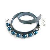 Украшения handmade. Livemaster - original item Swarovski pearl bracelet 