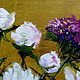 Painting Bouquet with white peonies. Decorated. Pictures. Paint with Love (lotmarket). My Livemaster. Фото №6