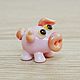 The pig is Sly back glass miniature pig Piglet. Miniature figurines. Myhappyhobby. Online shopping on My Livemaster.  Фото №2