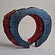Red unusual bracelet made of wood. Hard bracelet. TETstudio. Ecostyle.. Online shopping on My Livemaster.  Фото №2