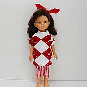Платье для кукол паола Рейна 32 см