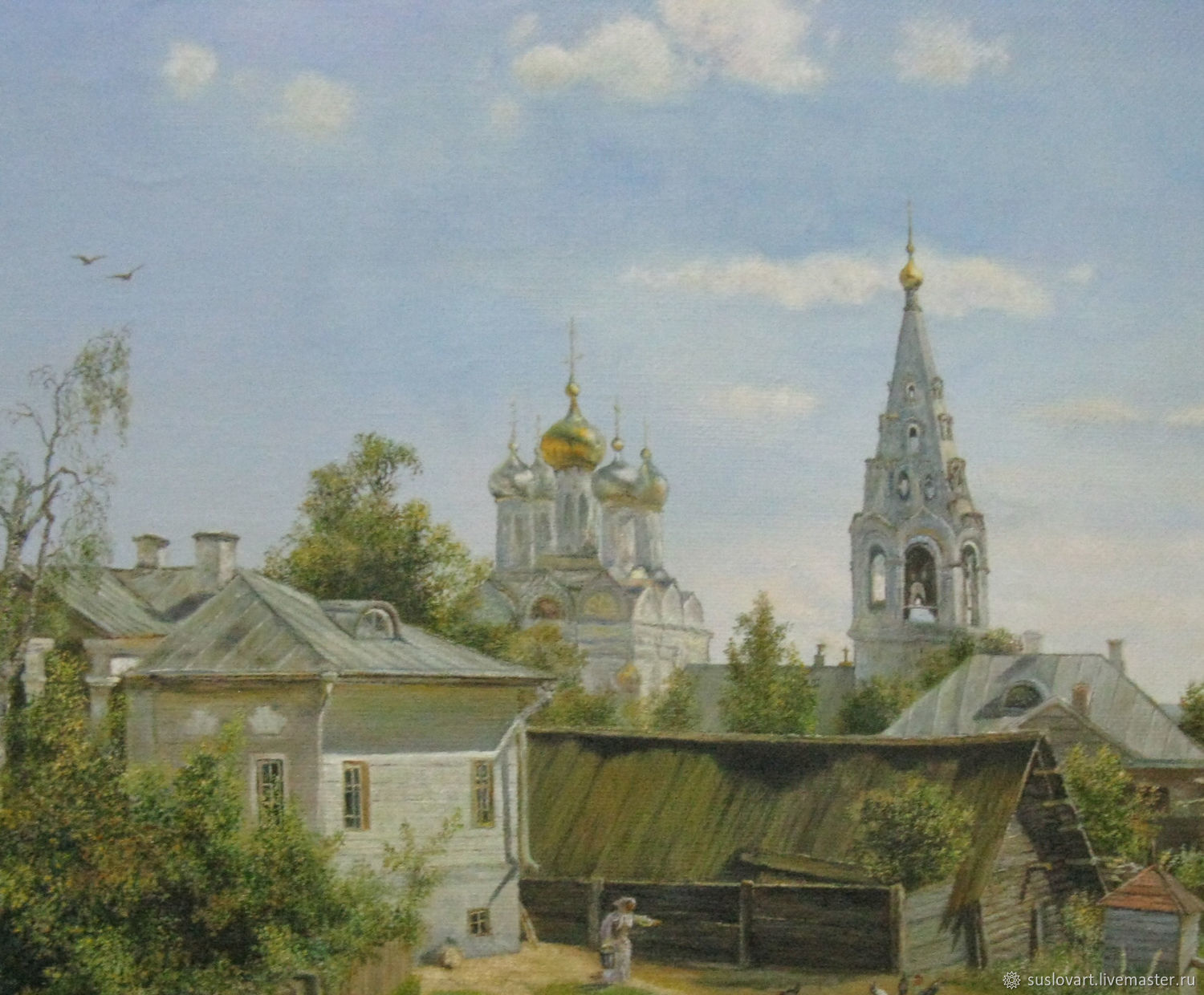 Василий Дмитриевич Поленов Московский дворик