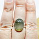 18.75 R. Ring with white-green agate Herbalist. Rings. Selberiya shop. Online shopping on My Livemaster.  Фото №2