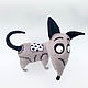 The dog Sparky from the movie 'FRANKENWEENIE'. Felted Toy. Nika Yakicheva. Online shopping on My Livemaster.  Фото №2
