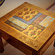 Coffee table 'Gold'. Tables. IraStepArtDecoupage. My Livemaster. Фото №6