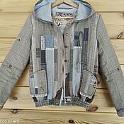 Одежда handmade. Livemaster - original item Jackets: Quilted jacket 
