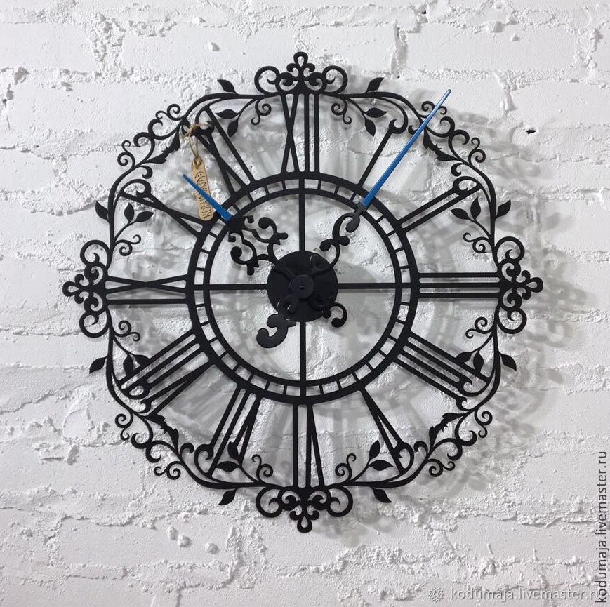 Часы настенные 60см с увеличенными стрелками "Aaris" – заказать на ...