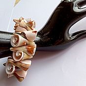 Украшения handmade. Livemaster - original item A bracelet made of beads: Marine bracelet made of shells. Handmade.