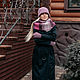 Knitted combination set 'Ripe plum'. Headwear Sets. Olga Lado. My Livemaster. Фото №4