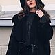 Black double breasted coat in the style of boho. Chic, Coats, Moscow,  Фото №1