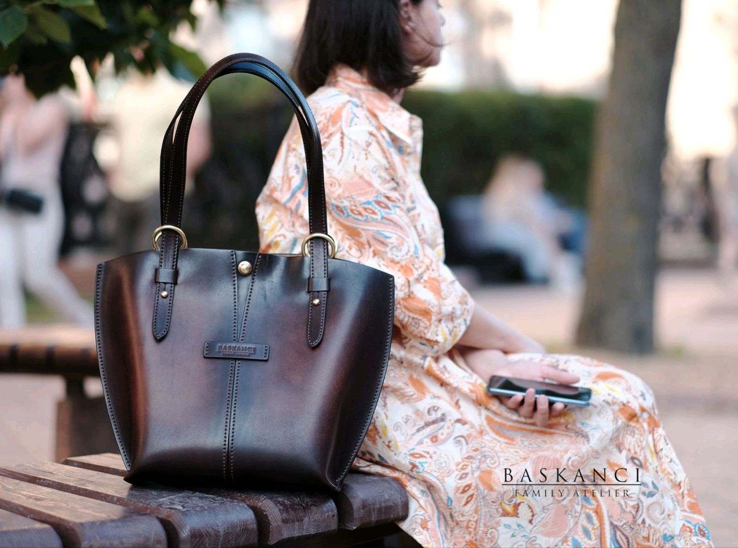 Кожаная сумка - шоппер Sunny на заказ в интернет-магазине Ярмарка ...