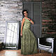 Order Knitted dress evere Severe flaxs. Natalia Bagaeva knitting (nbagaeva). Livemaster. . Dresses Фото №3