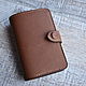 Brown Leather Wallet, Wallets, Orenburg,  Фото №1